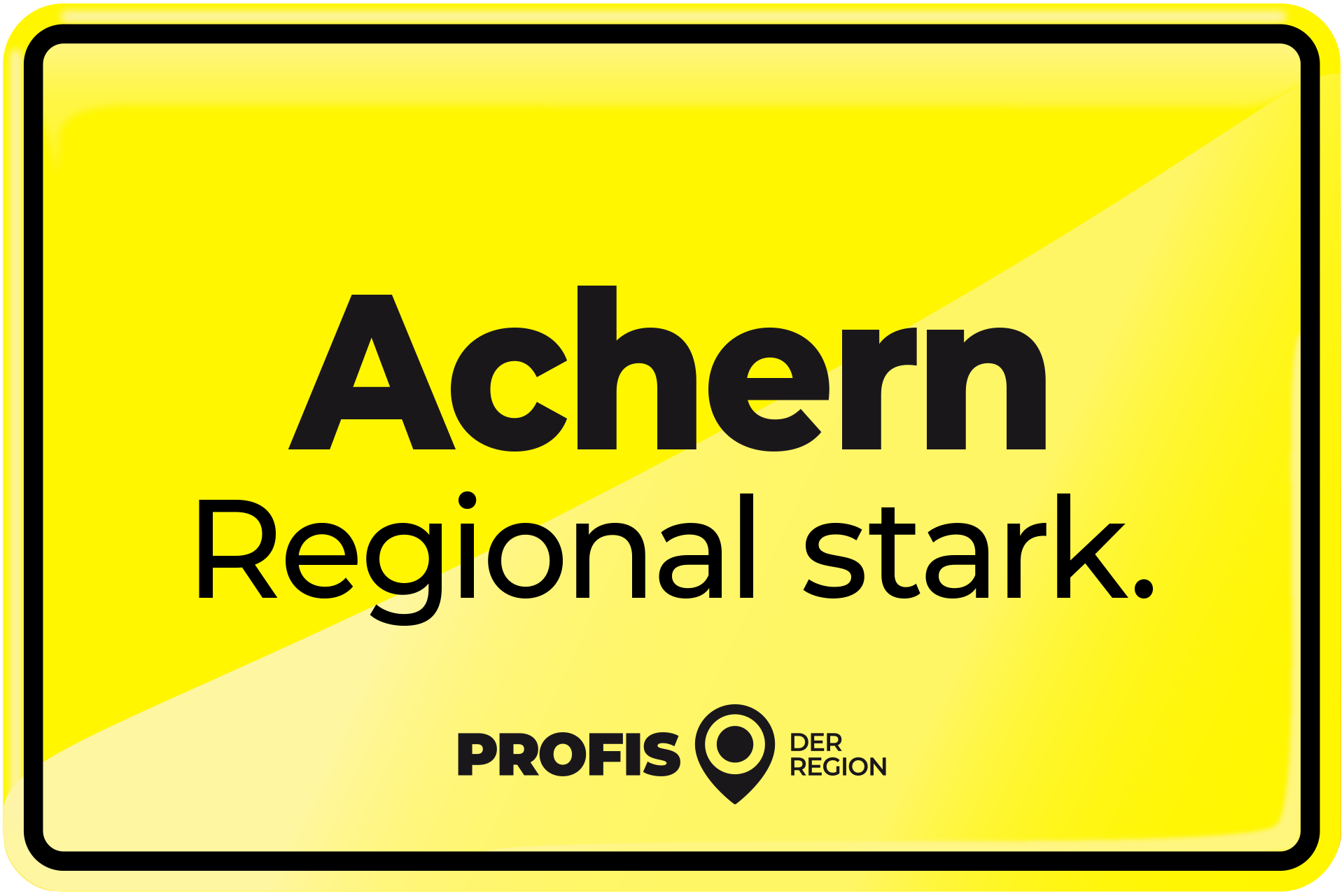 Achern – Regional stark