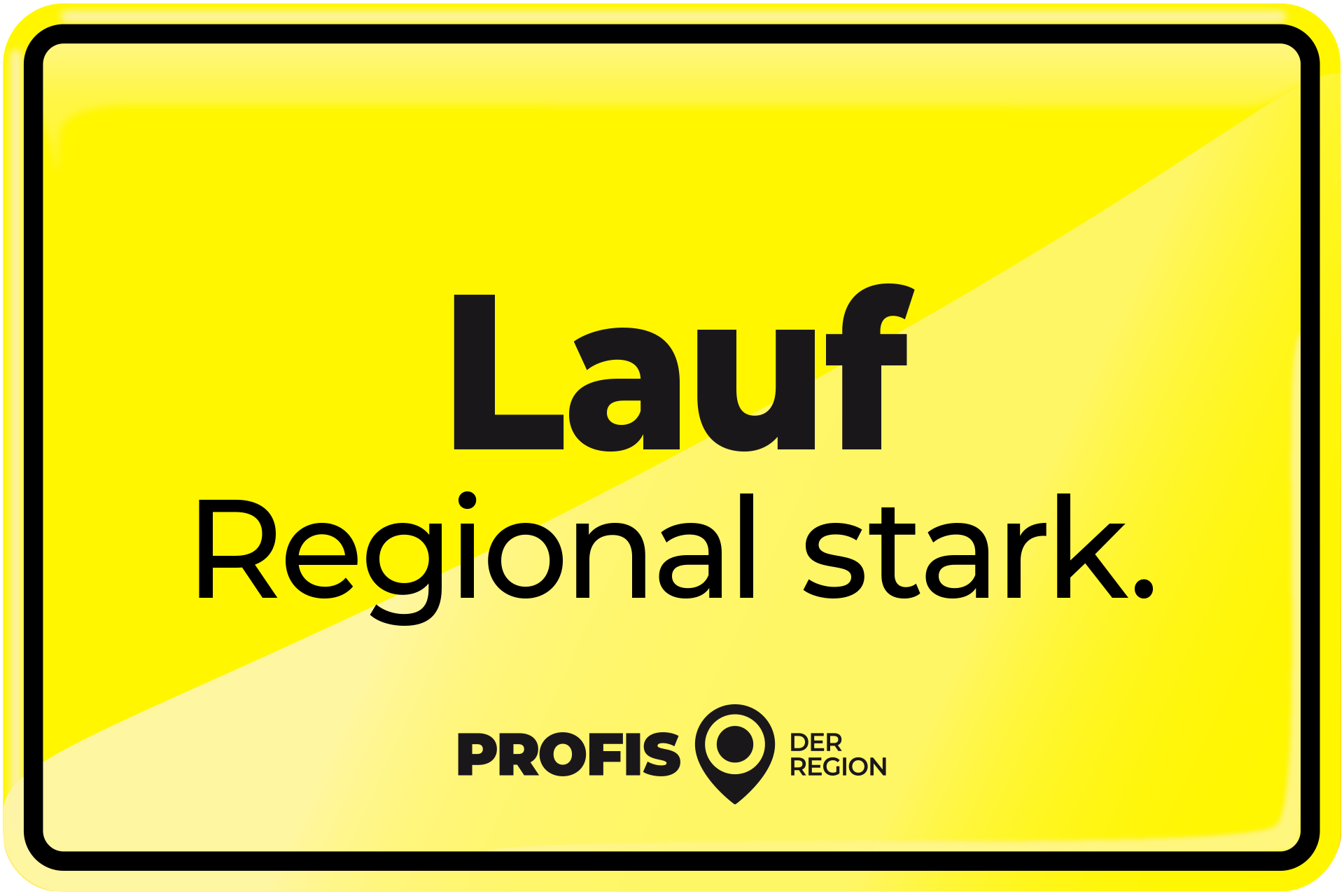 Lauf – Regional stark