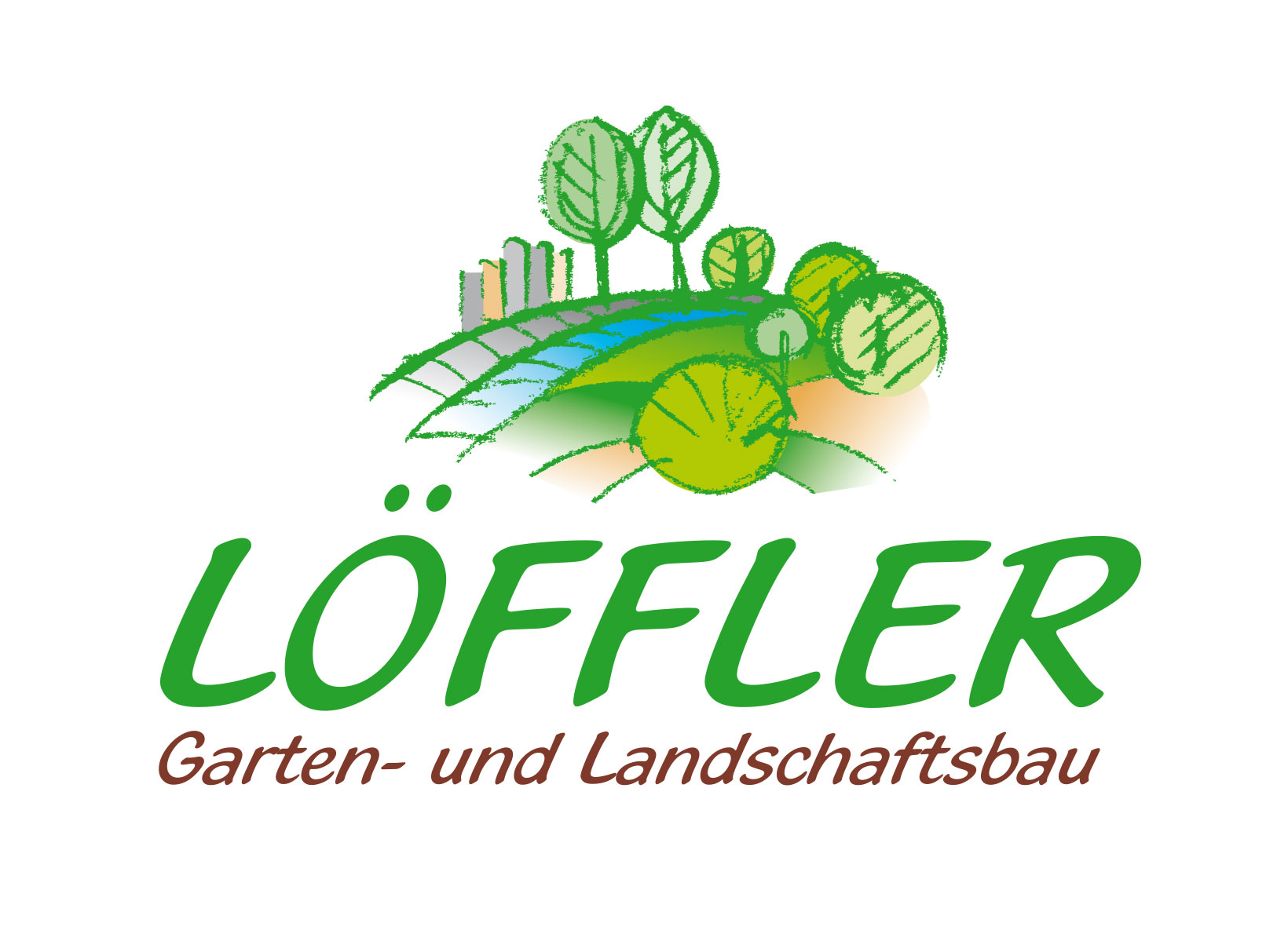 Logo Garten- und Landschaftsbau Löffler · Inh. Kerstin Geißler