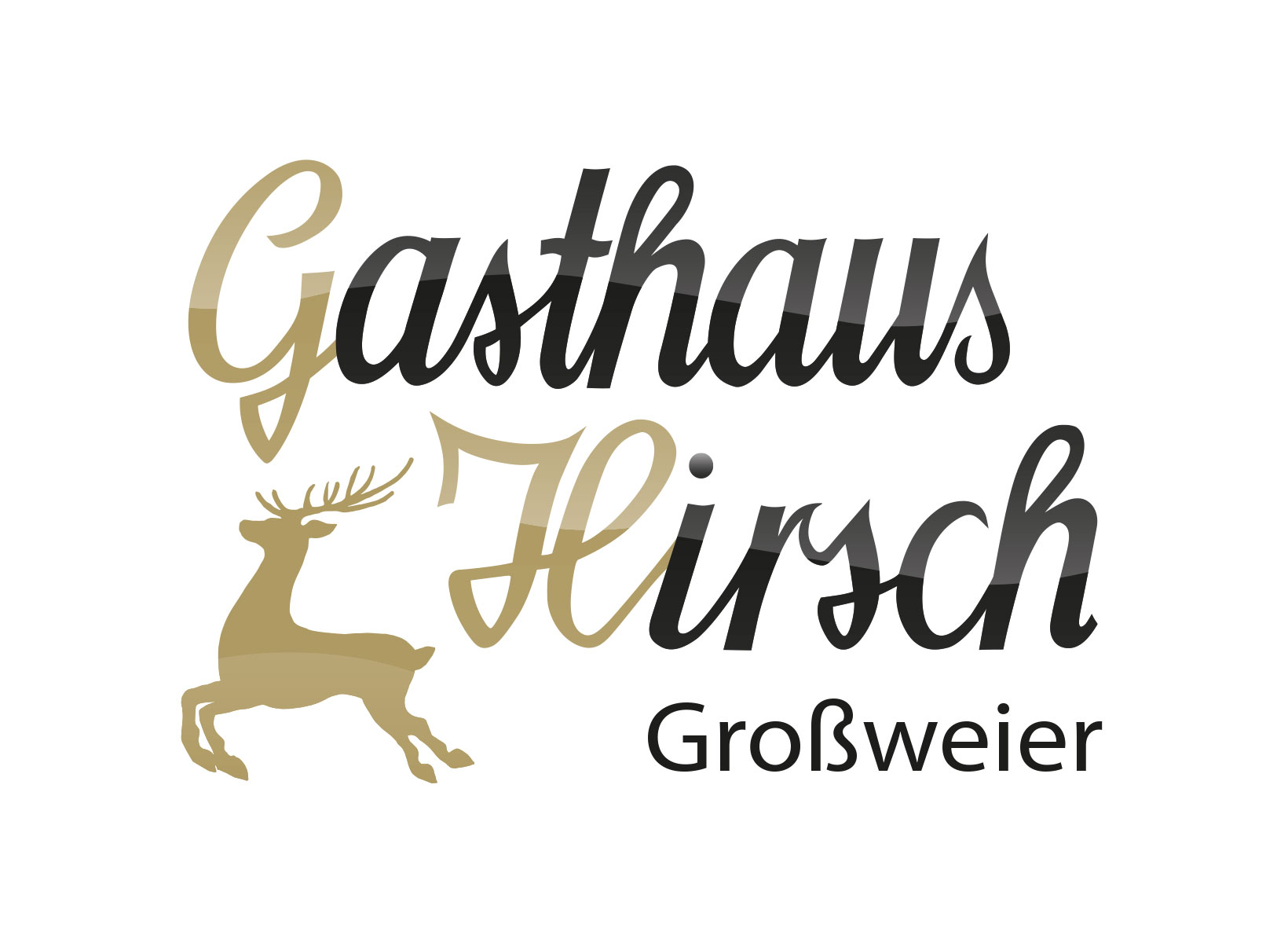 Logo Gasthaus "Hirsch" · Inh. Mike Rögner